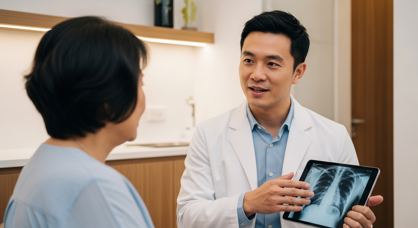 Orthopaedic consultation with specialist